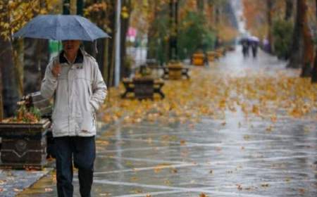 آسمان بارانی برای ۱۰ استان