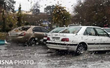 بارش باران در نقاط مختلف کشور؛ خیزش گردوخاک در ۴ استان