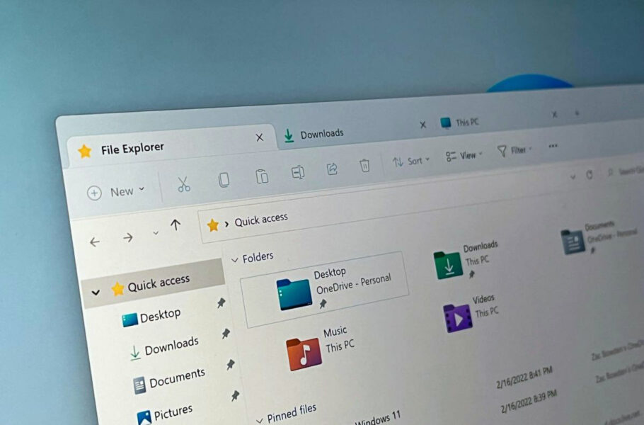 تغییرات بزرگ در راه فایل اکسپلورر ویندوز 11