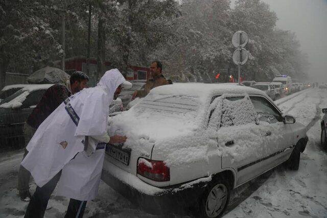 هشدار و آماده‌باش پلیس نسبت به یخبندان شبانه در تهران