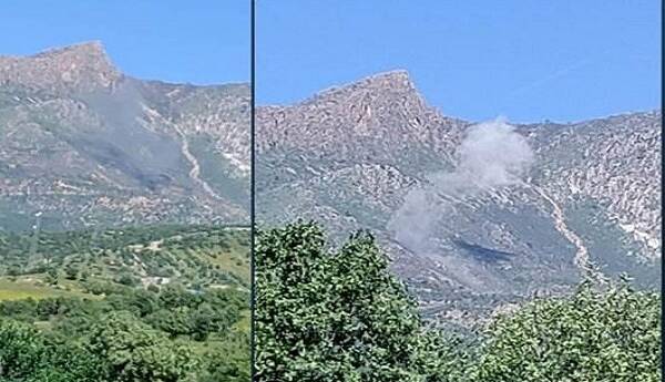 بمباران شمال عراق از سوی ترکیه