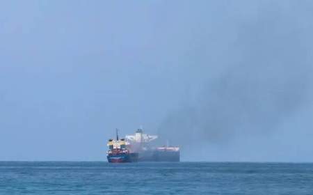 گزارشی جدید از حادثه امنیتی در آب‌های یمن