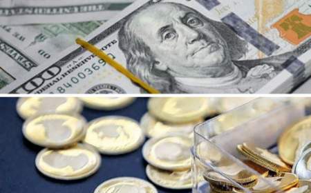 افزایش نرخ دلار در کانال 58 هزار تومان؛ تغییرات اندک در قیمت سکه و طلا
