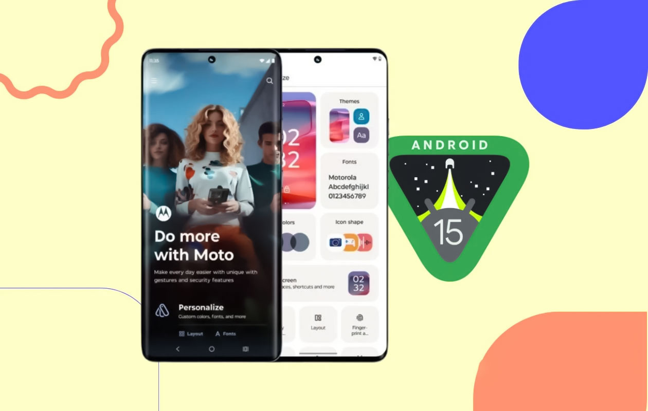 آپدیت اندروید ۱۵ موتورولا برای چه گوشی‌هایی عرضه می‌شود؟