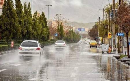 بارش شدید باران و برف در راه تهران